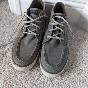 Sperry's Memory Foam Gray Top-Sider Shoe